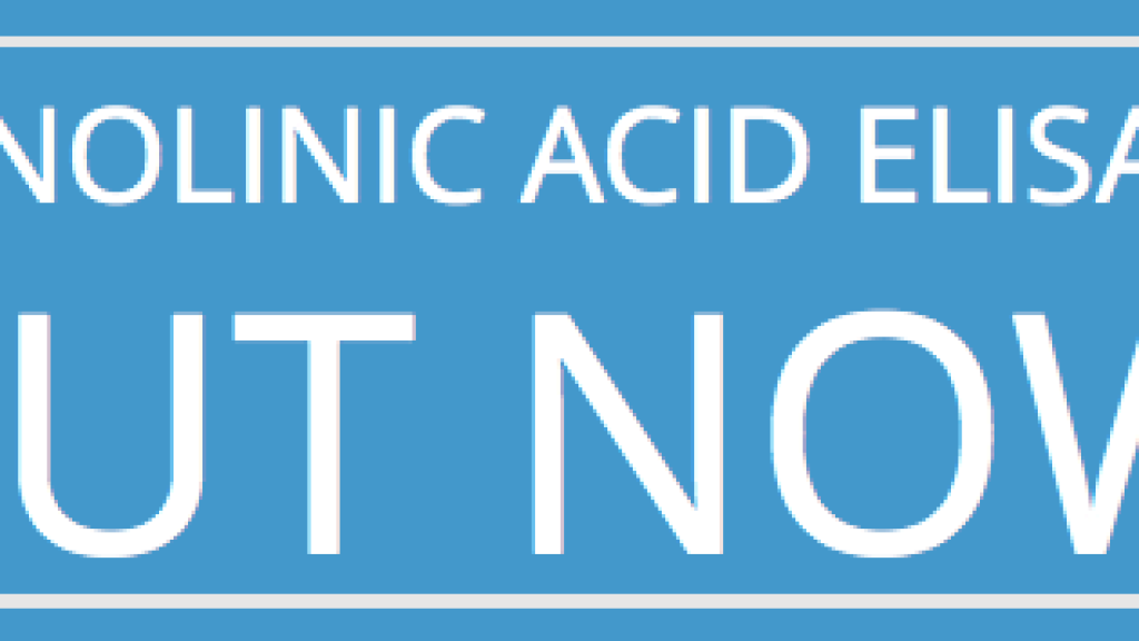 Quinolinic Acid ELISA kit: NOW OUT!